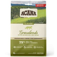 Acana Grasslands Ördek ve Bıldırcın Tahılsız Kedi Maması 1,8 Kg