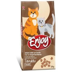 Enjoy Tavuk Etli Yetişkin Kedi Maması 15 Kg