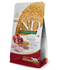 ND Düşük Tahıllı Tavuk Narlı Kısırlaştırılmış Kedi Maması 10 Kg