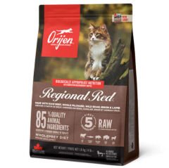 Orijen Regional Red Kırmızı Etli Tahılsız Kedi Maması 1,8 Kg