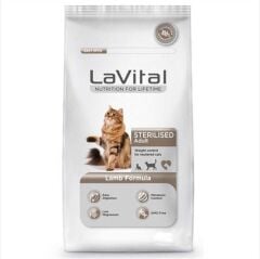 La Vital Steril Kuzu Etli Kısırlaştırılmış Kedi Maması 12 KG