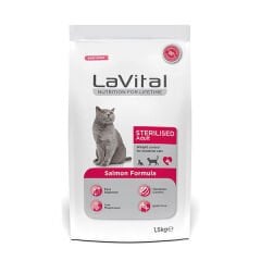 La Vital Somonlu Kısır Kedi Maması 12 Kg