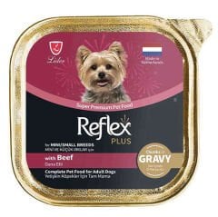 Reflex Plus Dana Etli Küçük Irk Köpek Yaş Maması 85 Gr