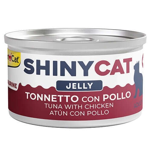 GimCat ShinyCat Jelly Tavuklu Ton Balığı Jöleli Kedi Konservesi 70 Gr