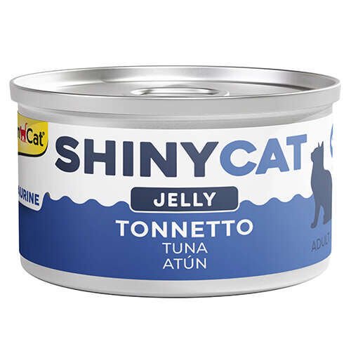 GimCat ShinyCat Jelly Ton Balıklı Jöleli Kedi Konservesi 70 Gr