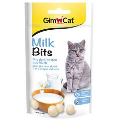 Gimcat Milk Bits Sütlü Kedi Ödül Tableti 40 Gr