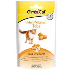 Gimcat Multi Vitamin Tabs Kedi Ödül Tableti 40 Gr