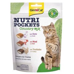Gimcat Nutripockets Country Mix Multivitamin Kedi Ödülü 150 Gr