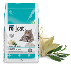 RoCat® W250 (0,5 mm – 2,5mm) Marsilya Sabunu Kokulu Kedi Kumu 10 lt